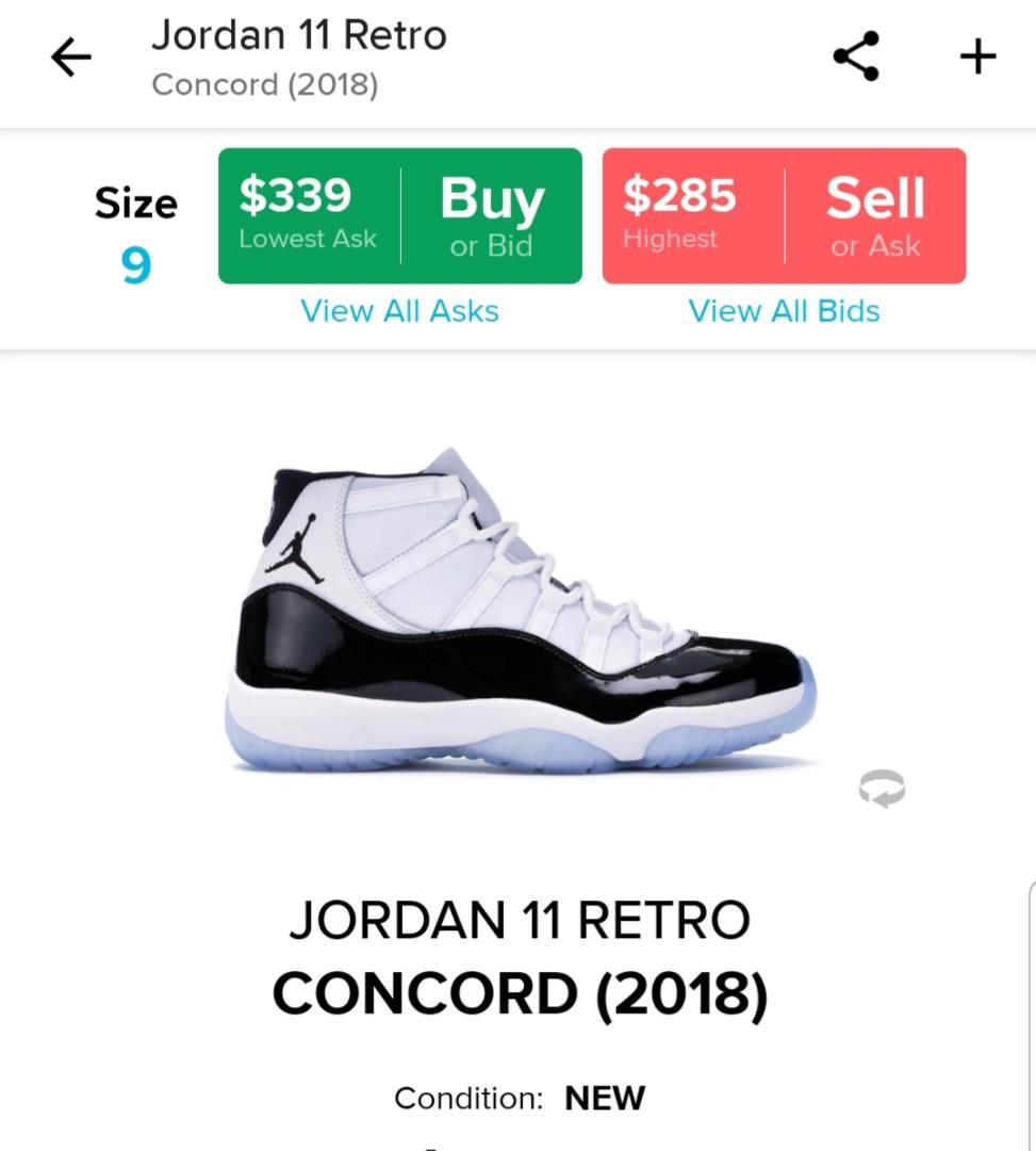 Size 9 concord shop 11