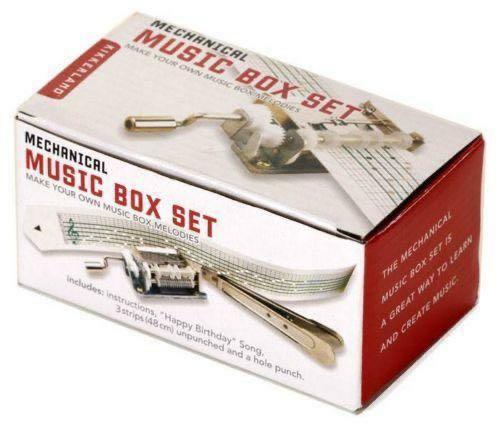 [USED] Kikkerland Music Box Set (Category: Vintage Collectibles) located in Makati City. Submitted by cleanslate.zip (Listing ID 279071667, Image 1). Description: See it in action: https://youtu.be/EJGAR0U_9KM Box has 3 remaining musical box paper strips.