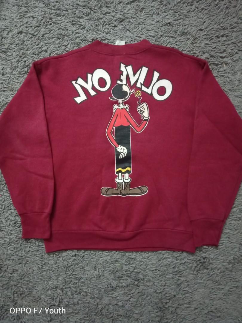 Vintage bini popeye sweatshirt Men s Fashion Tops Sets