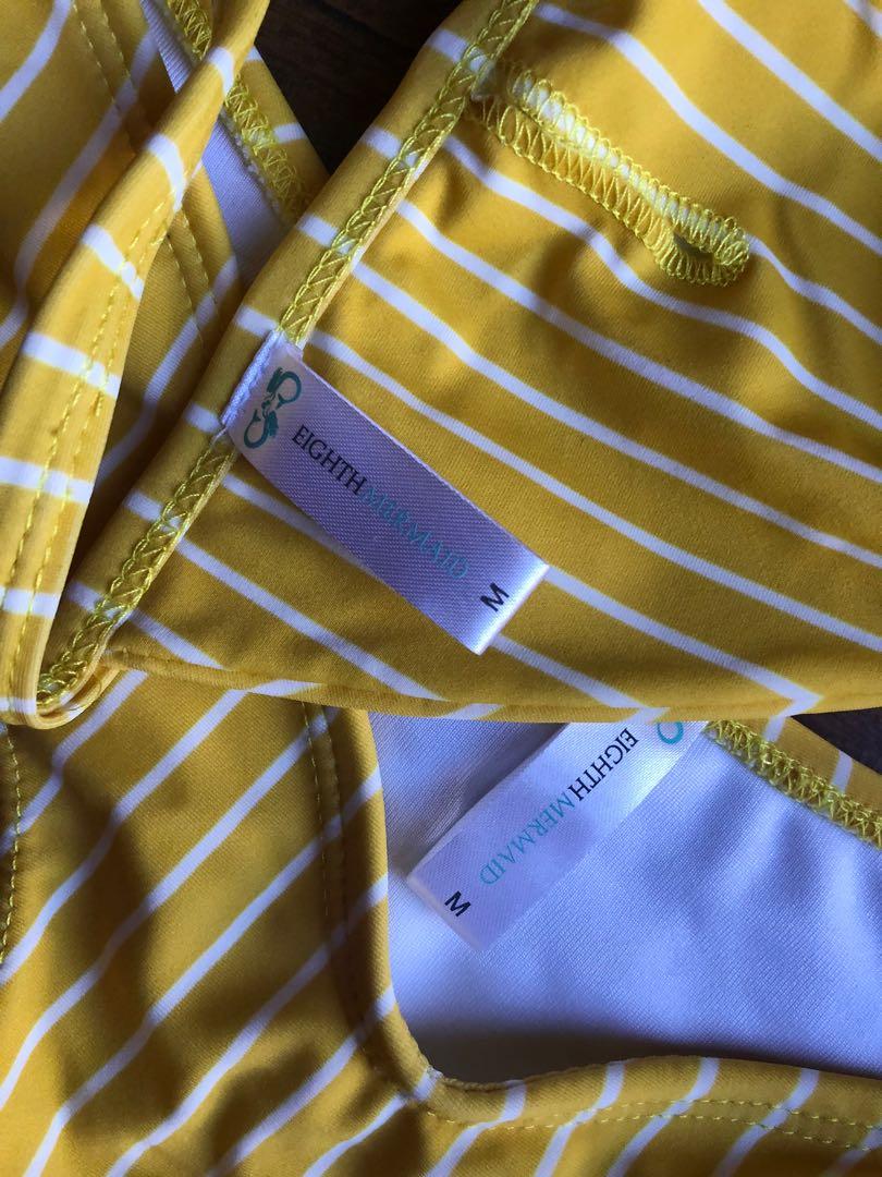 SALE! Yellow Eighthmermaid bikini! (Category: Bikinis & Swimsuits) located in Makati City. Submitted by chskadv (Listing ID 279146976, Image 3). Description: Eighthmermaid Yellow 2-pc bikini! Really nice with V bottom design! Sold out on their website! Used once only 🙂 — Fits S-M PM for when worns (sure buyer only) RFS: I don’t usually repeat swimsuits :) — #bikini #eighthmermaid.