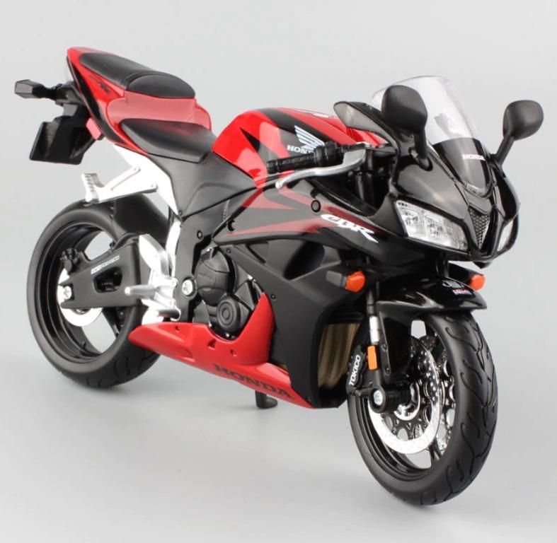電單車模型1 12 收藏 紅黑色 Honda Cbr 600rr 本田 Red 美馳圖 Motorcycle Toys Maisto 正品 機車 玩具 遊戲類 玩具 Carousell