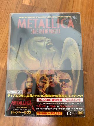 METALLICA SOME KIND OF MONSTER JAPANESE FIRST PRESSING COLLECTORS DVD BOX SET 10000 COPIES WORLDWIDE
