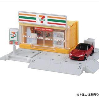Tomica 7 11 seven eleven play set diorama