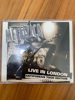 METALLICA LIVE IN LONDON ANTIPODEAN TOUR EDITION