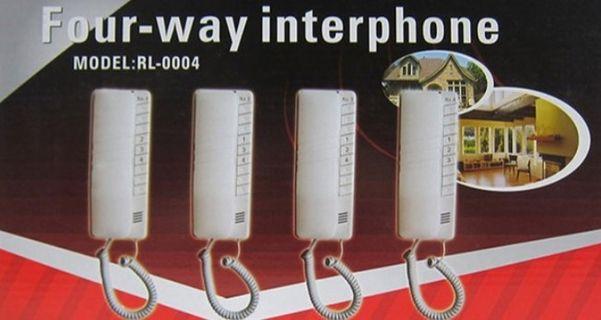4 way Intercom System