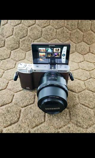 Samsung Nx3000 Vlog Flip Wifi Mirrorless Cam
