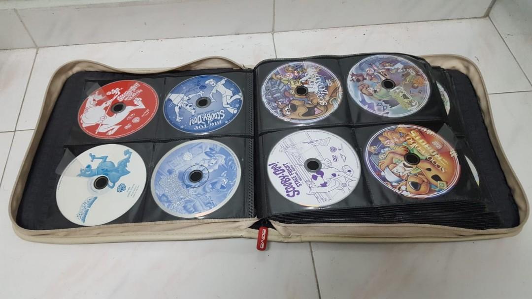50+ CD of Mickey mouse club, scooby doo, Tom and jerry, Computers
