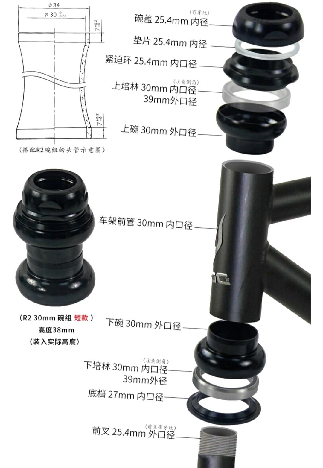 Fixie headset bearings 2025