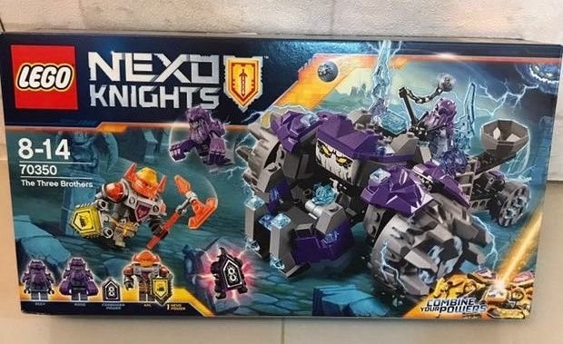 全新 Lego 70350 NEXO KNIGHTS 系列 The Three Brothers, 興趣及遊戲, 玩具 & 遊戲類 ...