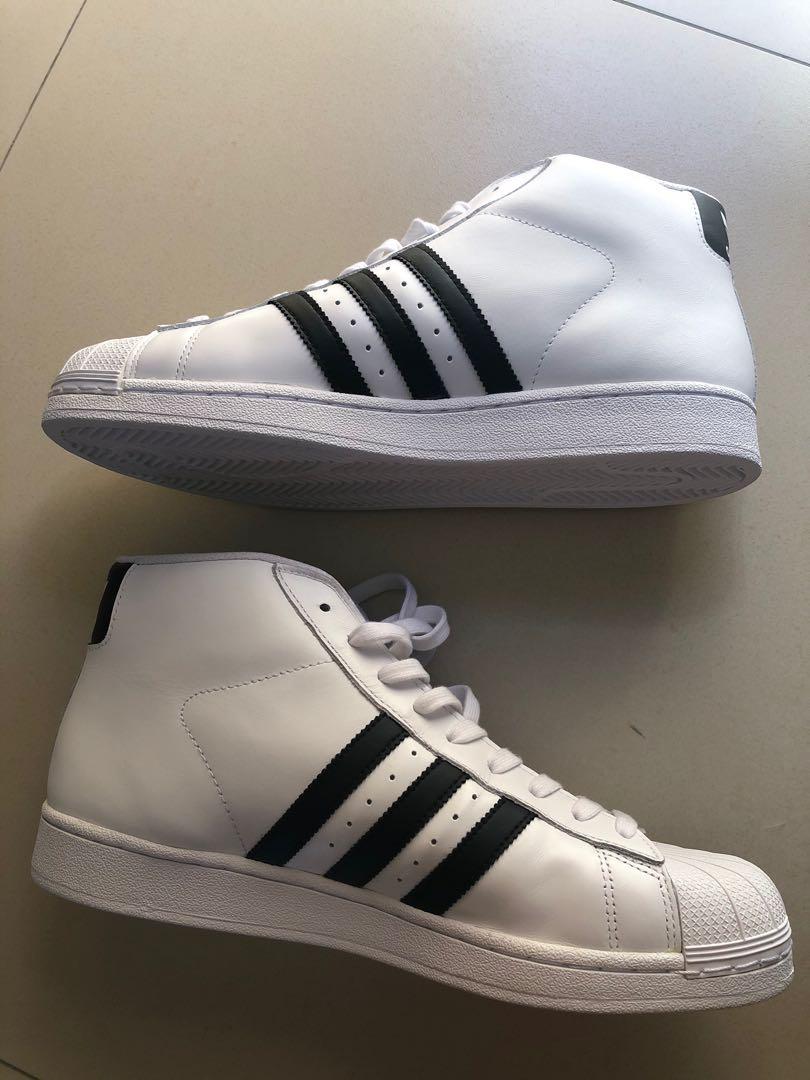 Adidas Superstar High-cut Shoes (Men), Men's Fashion, Footwear ...