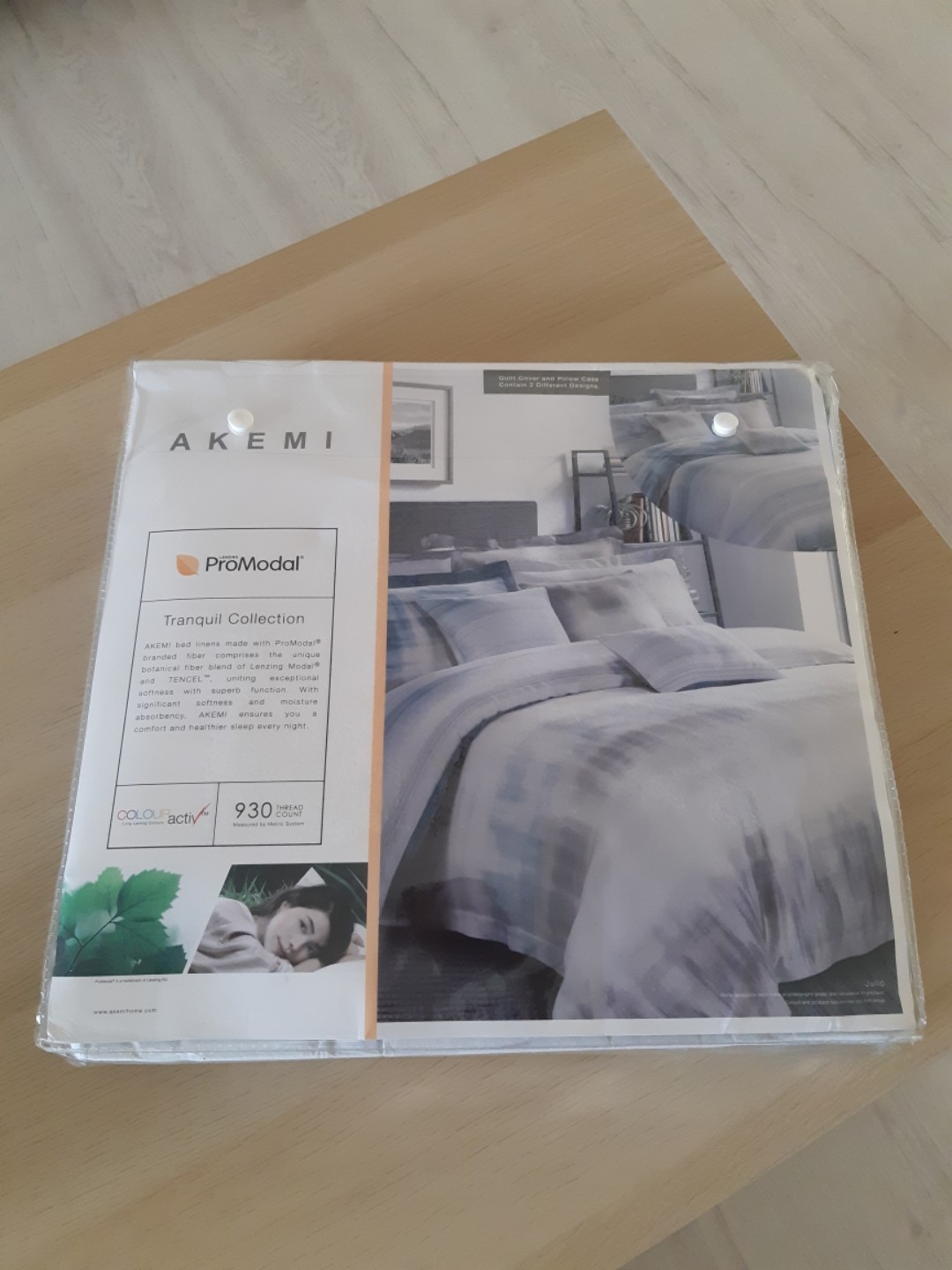 Akemi Super Single ProModal Bed Sheet, Furniture & Home Living
