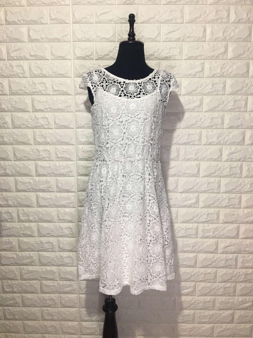 American rag white on sale dress