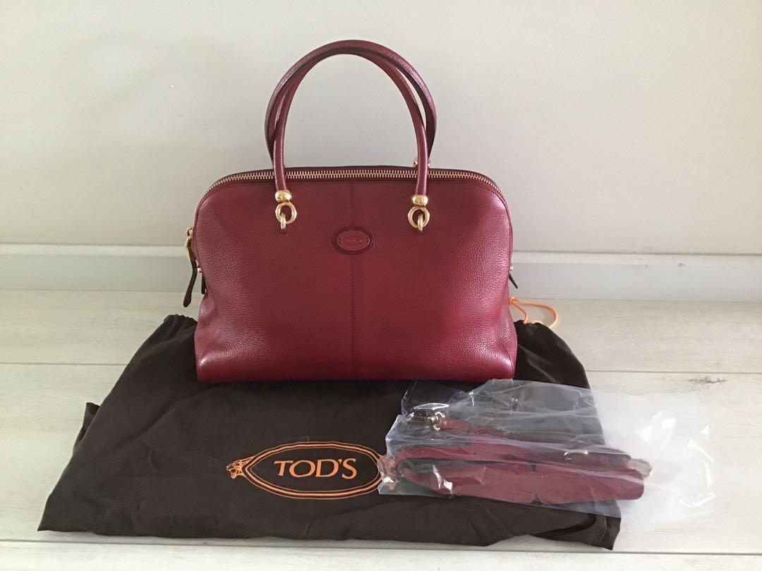 Tods bowler bag cheap