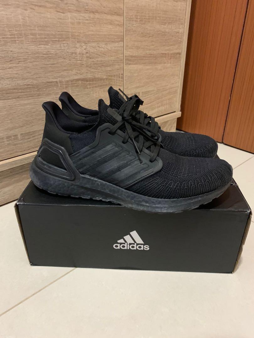 Authentic Adidas Ultraboost 20 Triple Black Men S Fashion