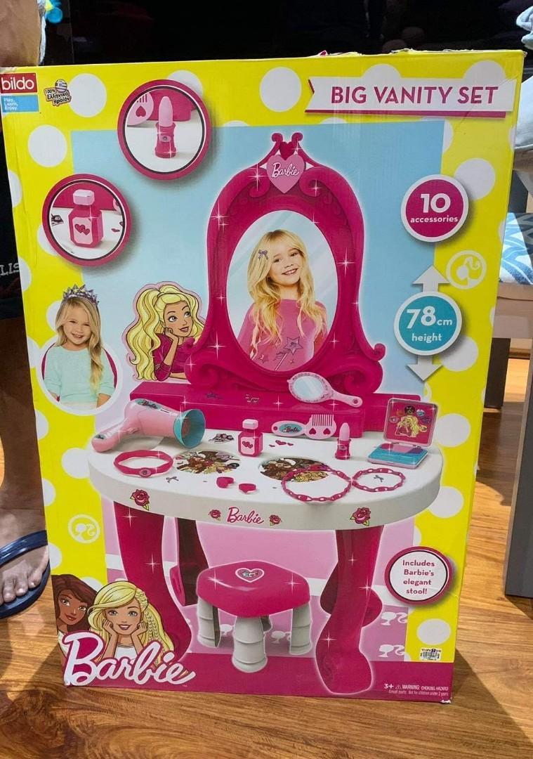 barbie vanity set