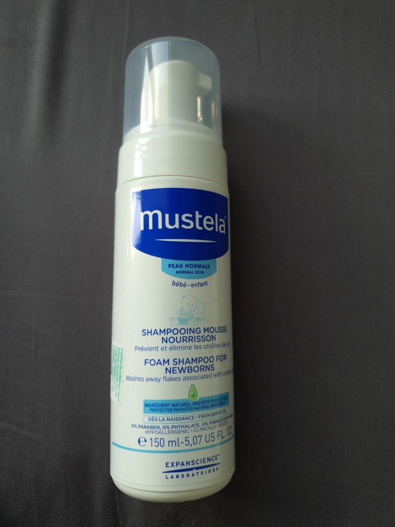 mustela foam shampoo for newborns