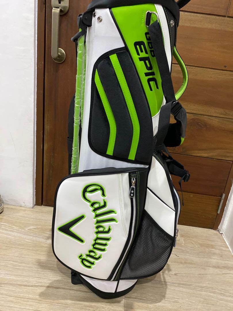Callaway Golf Bag Epic Flash Staff Double Strap Stand Bag, Sports