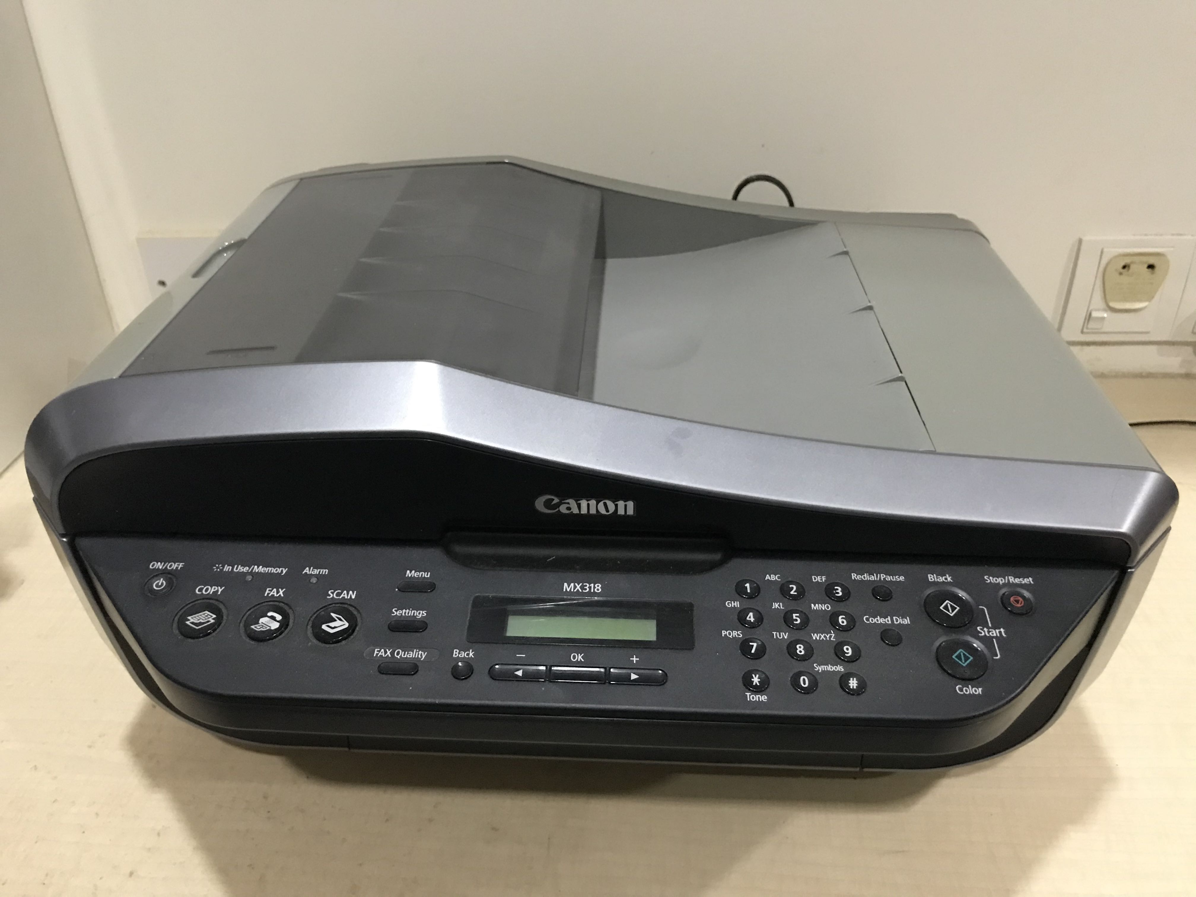 Canon Pixma Mx318 Inkjet 4 In 1 Printer Electronics Computer Parts Accessories On Carousell