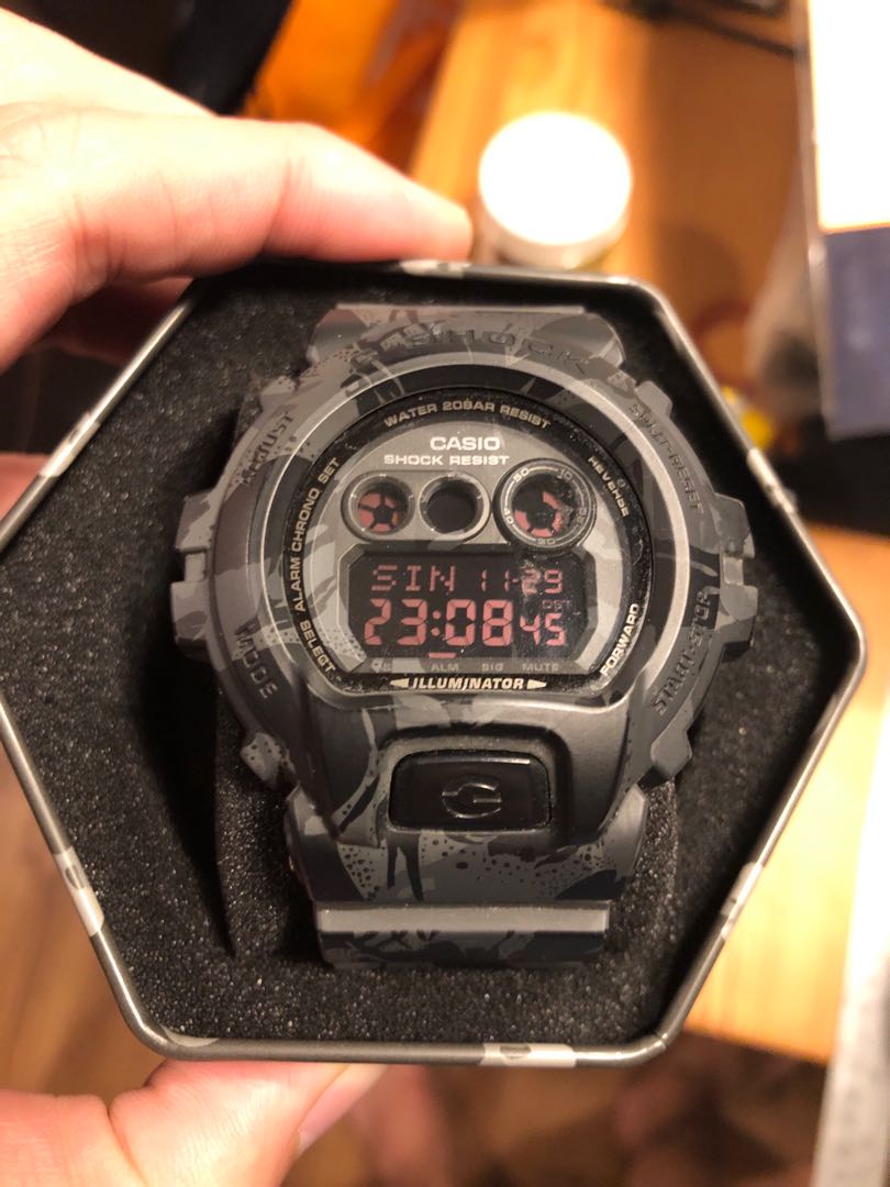 Casio G Shock Watch dw-6900 camouflage, Men's Fashion, Watches \u0026  Accessories, Watches on Carousell