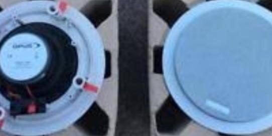 Ceiling Mount Speaker (Category: Soundbars, Speakers & Amplifiers) located in Quezon City. Submitted by goodviberco (Listing ID 279306113, Image 2). Description: Power Output 80w.