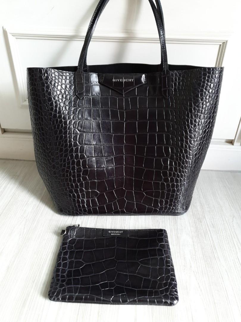 Croc embossed Givenchy Antigona Shopping Tote 750