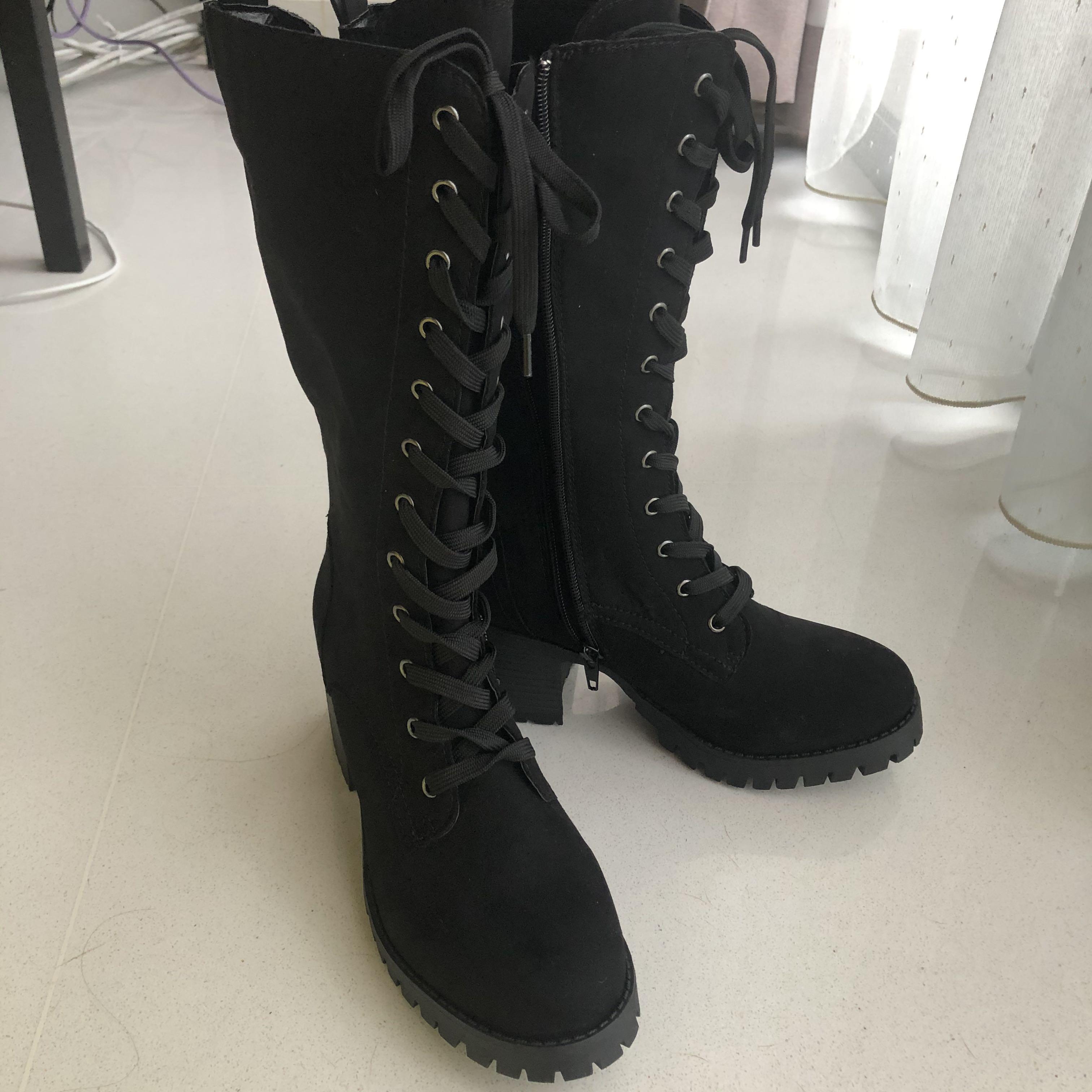 women's combat boots near me