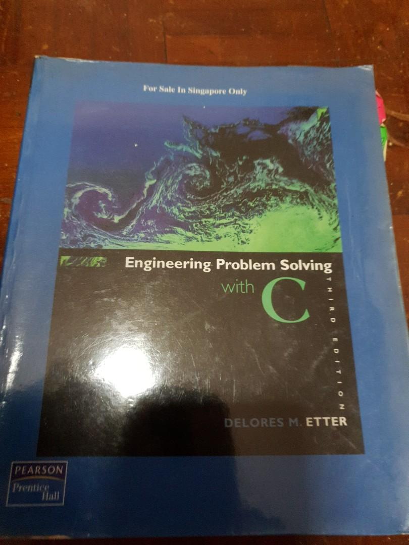 Engineering problem solving (Category: Assessment Books) located in Singapore. Submitted by bleu.otter (Listing ID 279298808, Image 1). Description: With vast amt of highlights and markings..