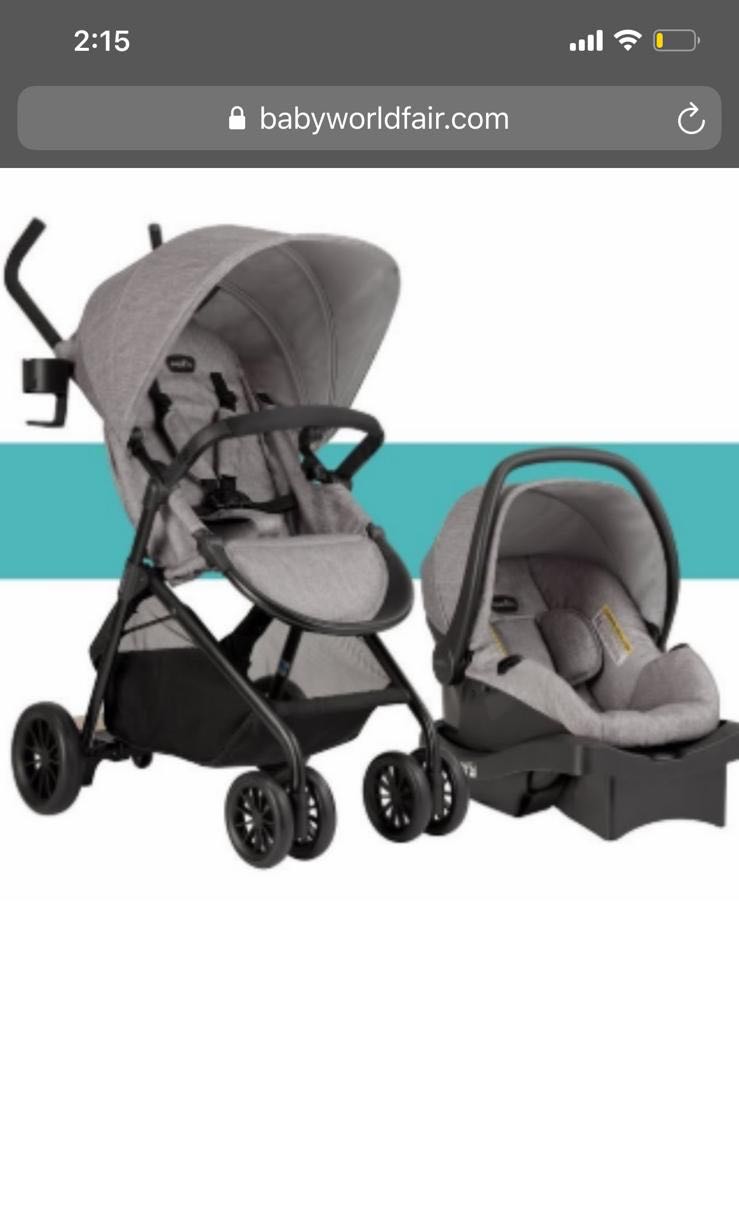 evenflo sibby travel system