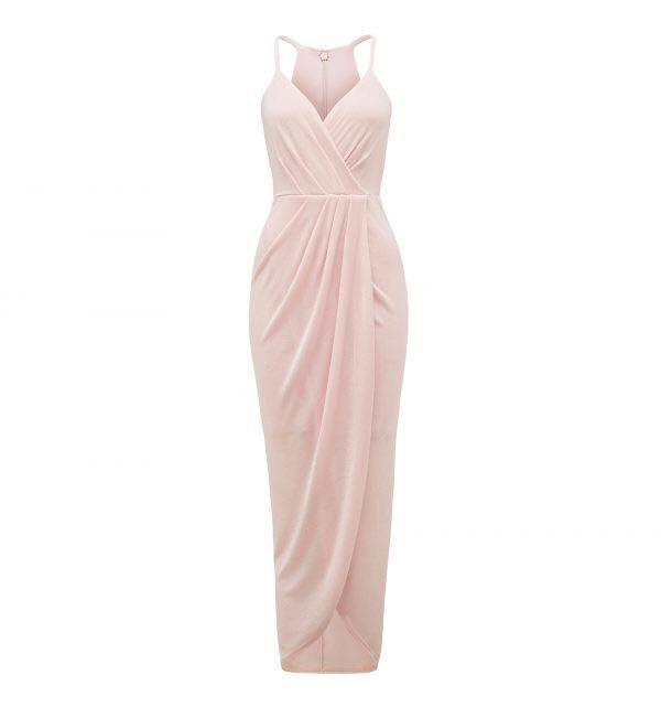 gail glitter jersey dress