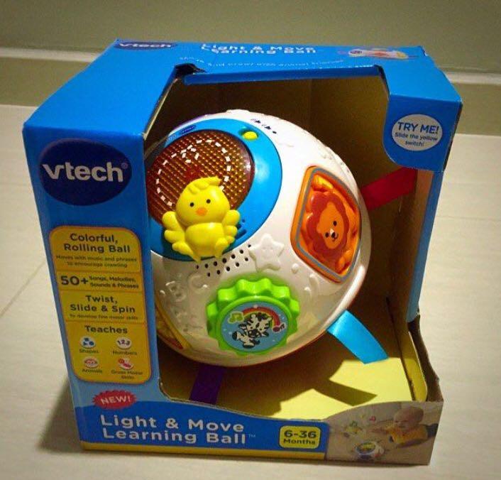vtech light & move learning ball