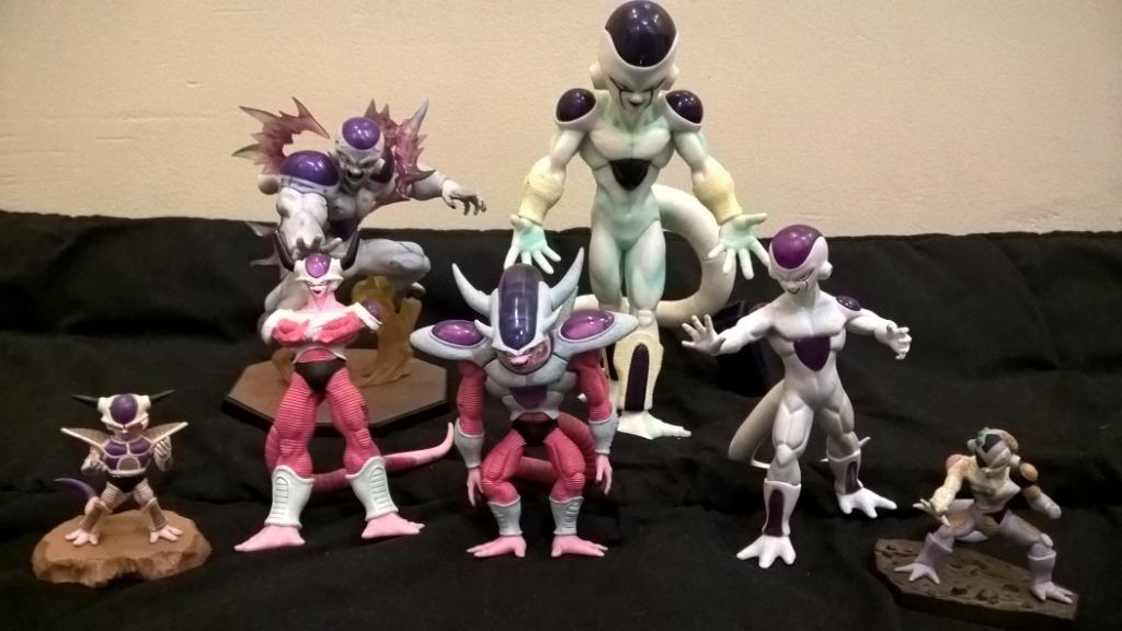 Frieza All Forms In Dragon Ball Z Dbz Freeza 1st 2nd 3rd Final Mecha Form Small And Medium Scale Set Hobbies Toys Toys Games On Carousell