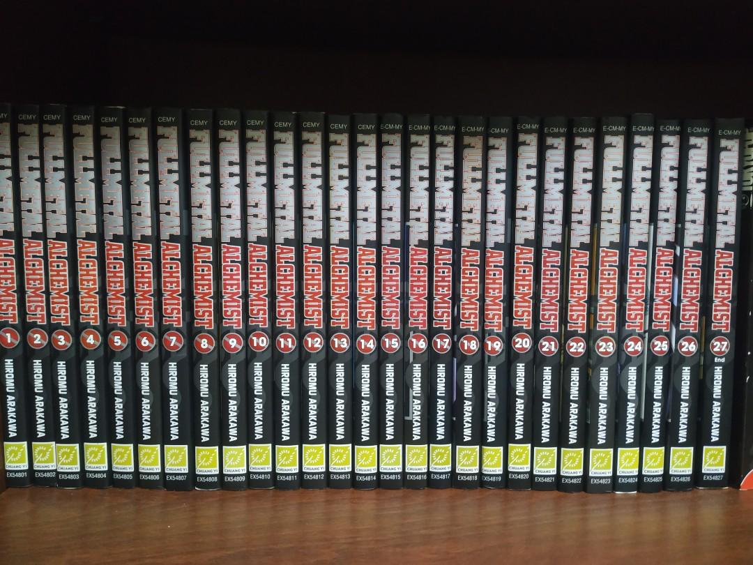 full metal alchemist manga set