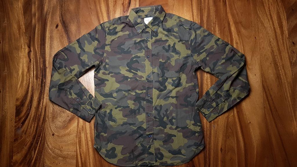 Camo polo long sleeve new arrivals