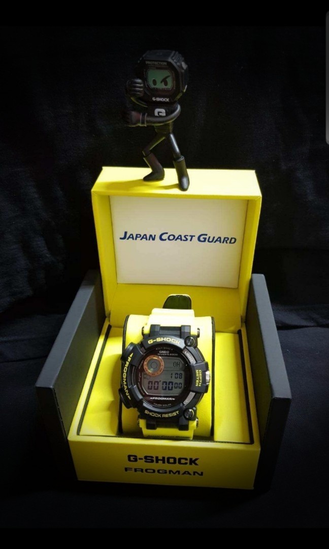g shock frogman japan coast guard
