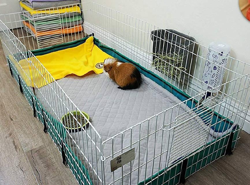 GuineaDad Fleece Liner 2.0 Guinea Pig Fleece Cage Liners