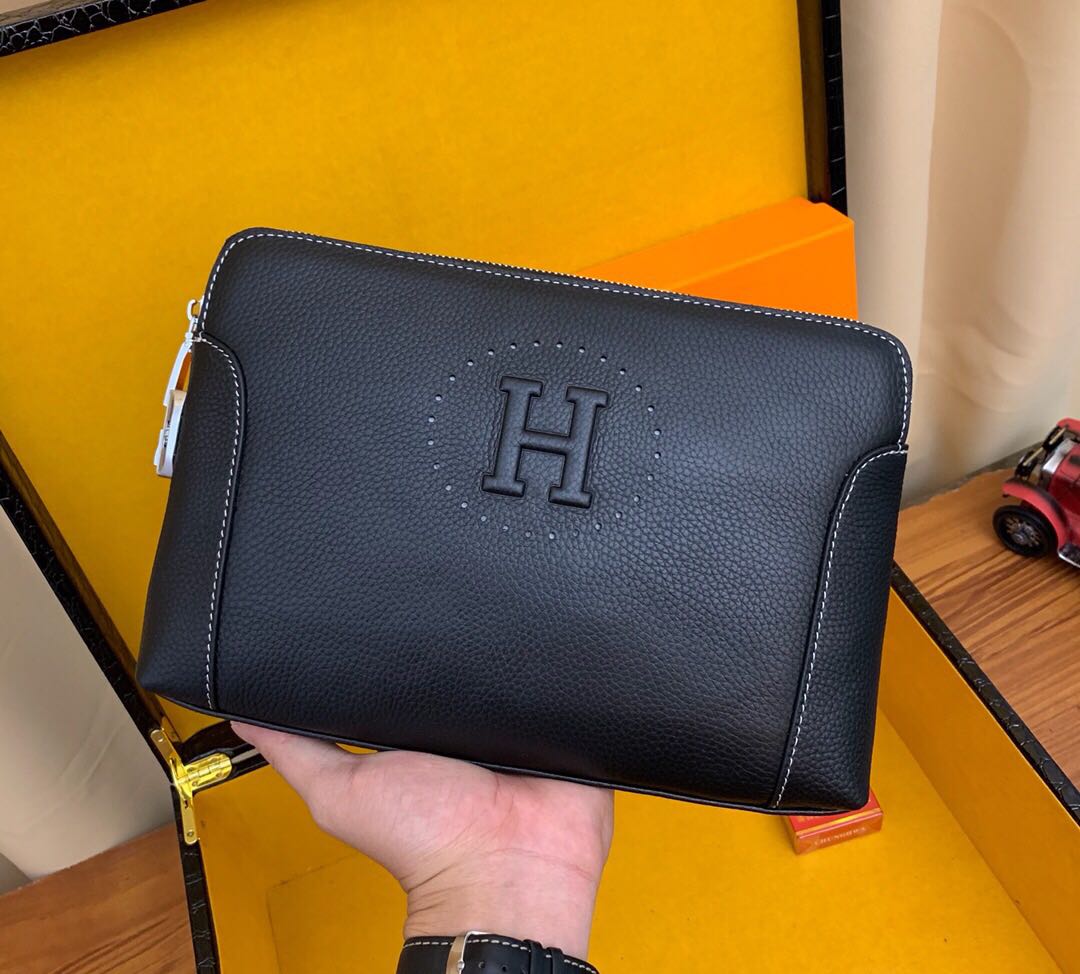 Hermes Clutch, Men's Fashion, Bags, Belt bags, Clutches and