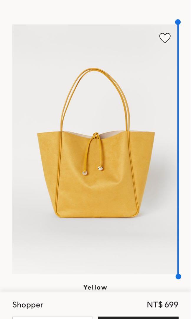 H&m yellow bag clearance