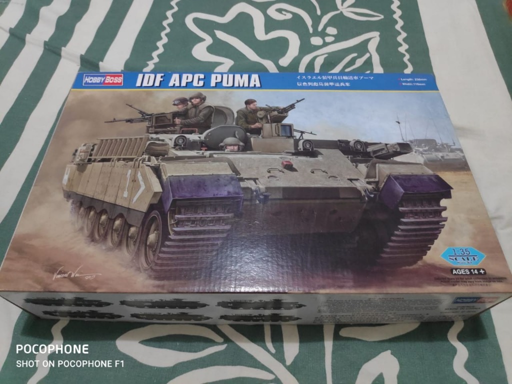 HobbyBoss model tank kit- IDF APC Puma, Hobbies & Toys, Toys & Games on ...