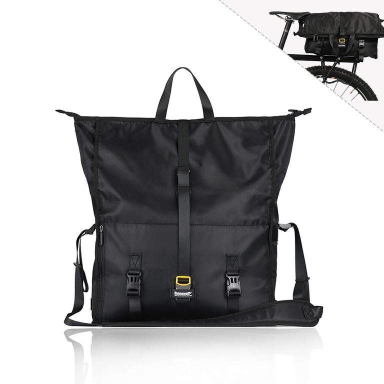 Hot Rhinowalk Bike Bag Postman Pannier Bag Rear Seat Bag Rack Trunk Bag Shoulder Bag Laptop Pannier Rack Bicycle Bag Profess Bicycles Pmds Parts Accessories On Carousell