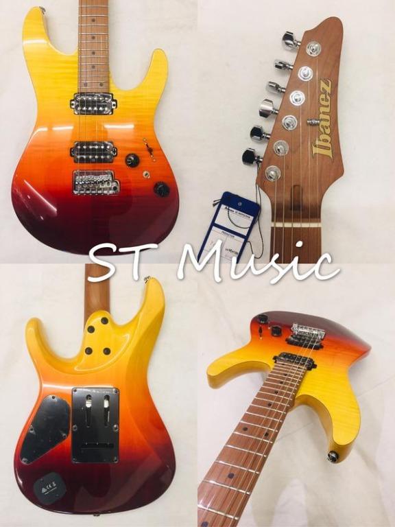 IBANEZ AZ系列AZ242F TSG 雙雙拾音器(附原廠硬盒), 興趣及遊戲, 音樂