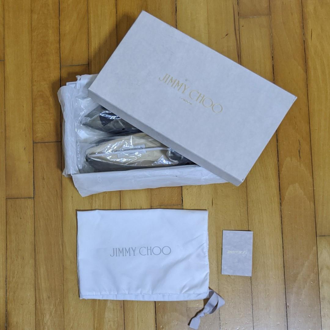 Jimmy Choo Gabby Flats Womens Fashion Footwear Flats On Carousell 