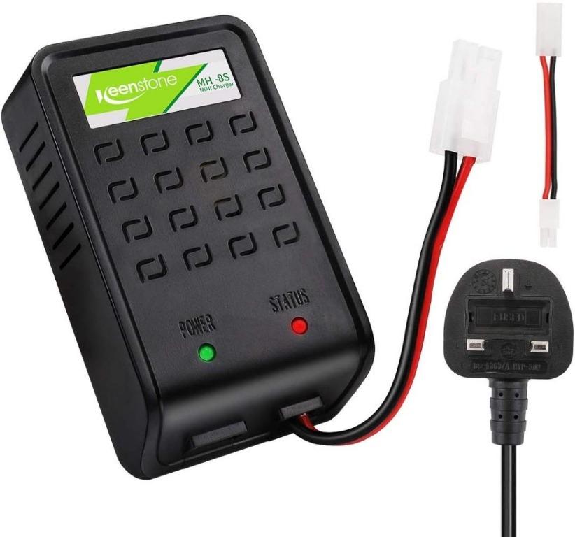 Keenstone Airsoft Battery Charger with Mini Tamiya Connector and Tamiya