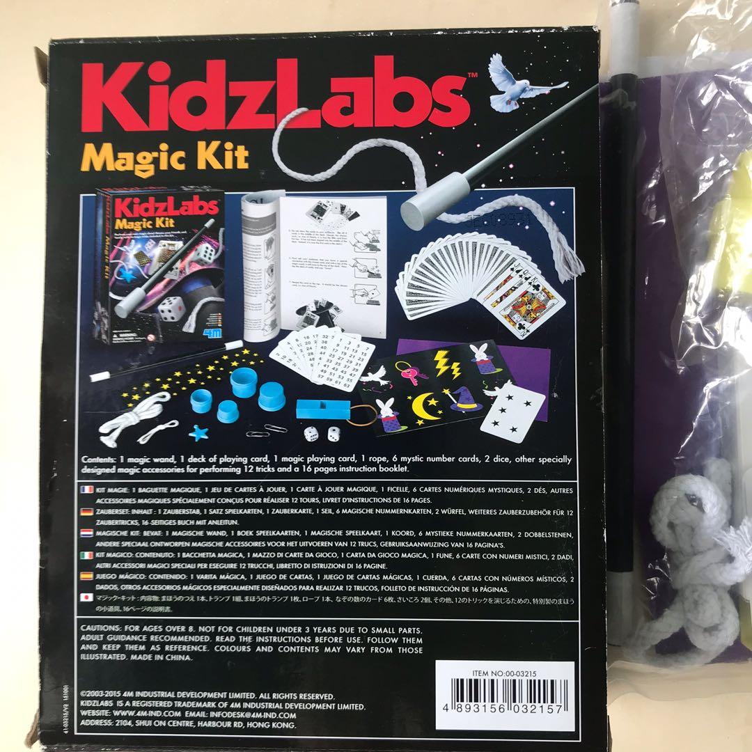 KidzLabs Magic Kit, Hobbies & Toys, Toys & Games on Carousell