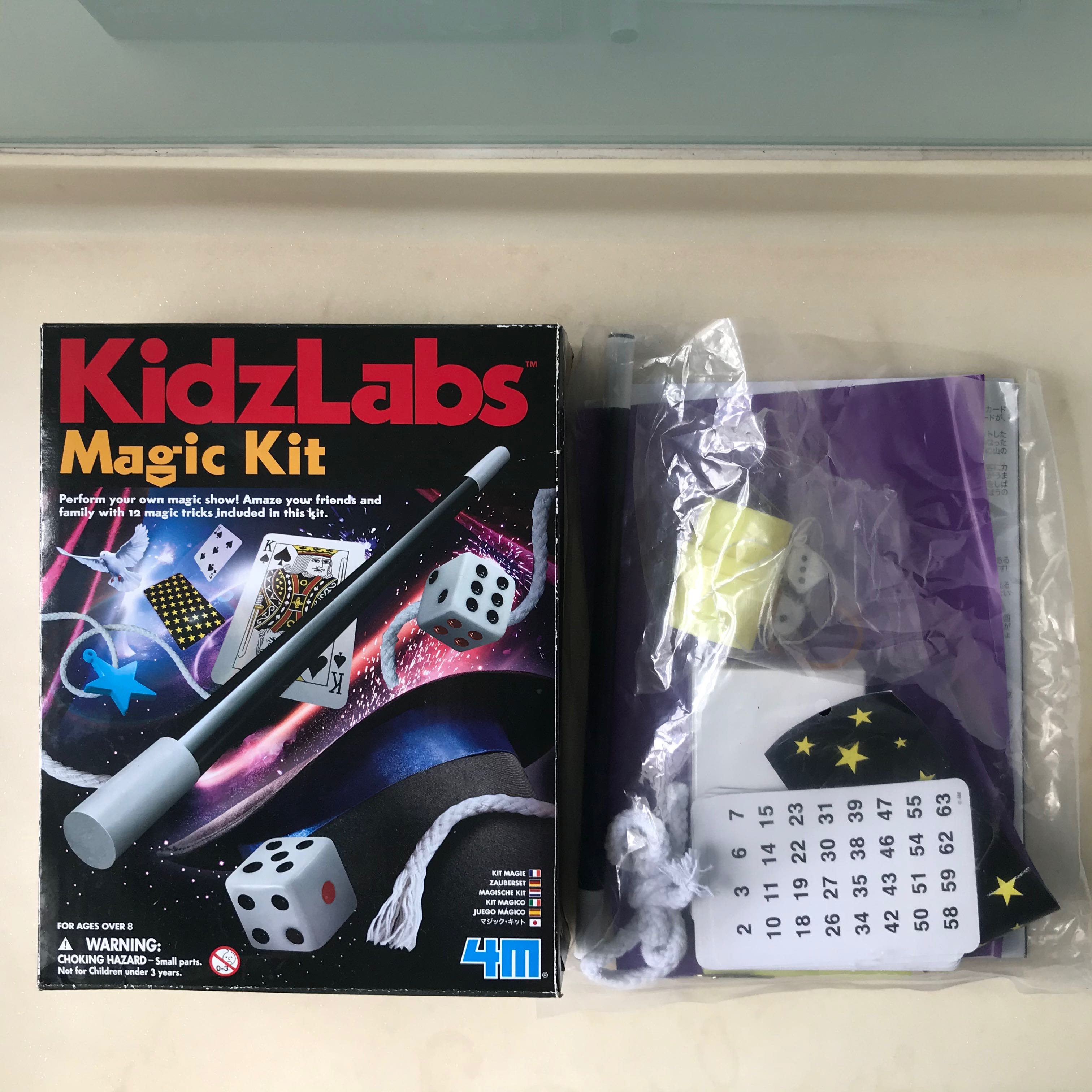 KidzLabs Magic Kit, Hobbies & Toys, Toys & Games on Carousell
