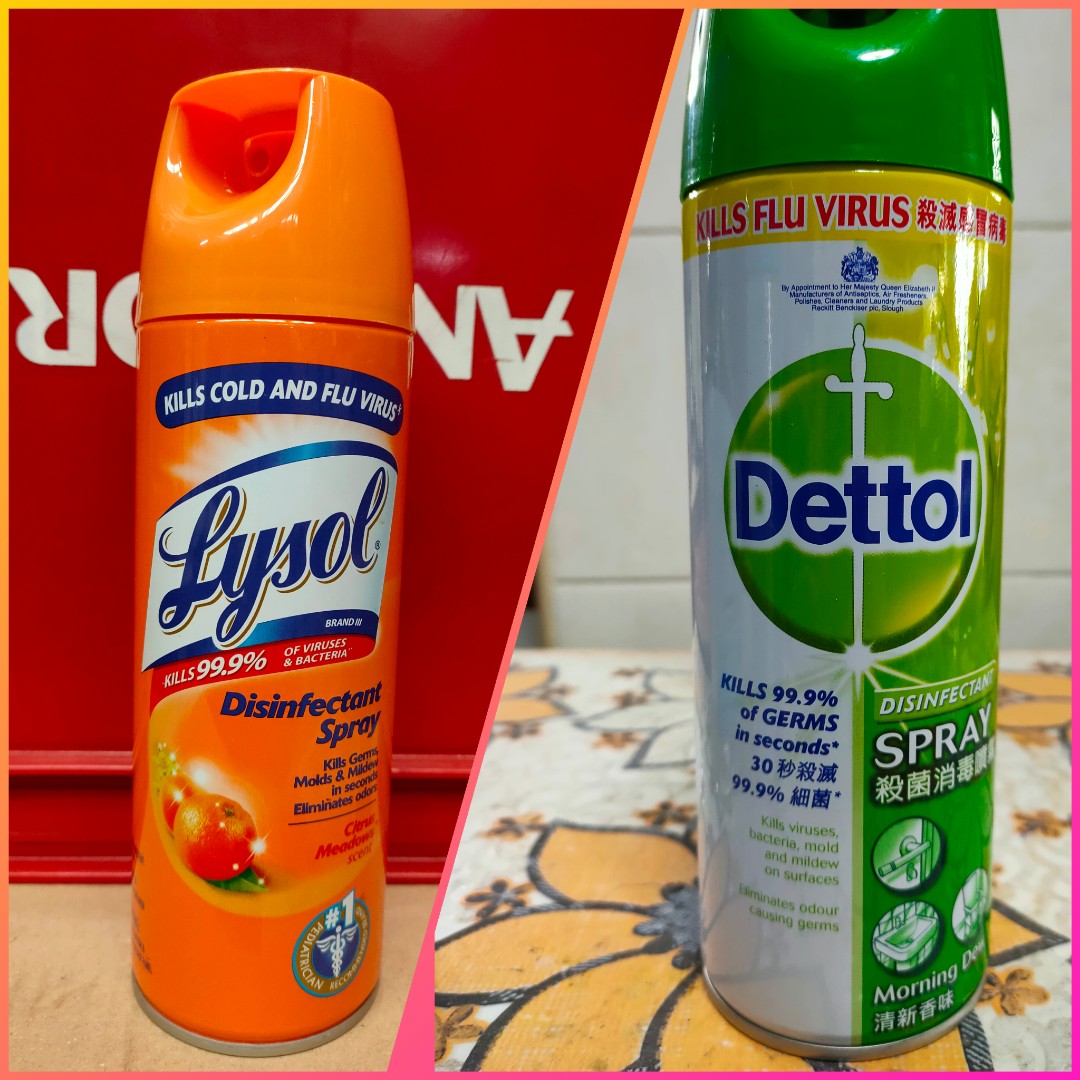 Lysol Disinfectant Spray, Everything Else on Carousell