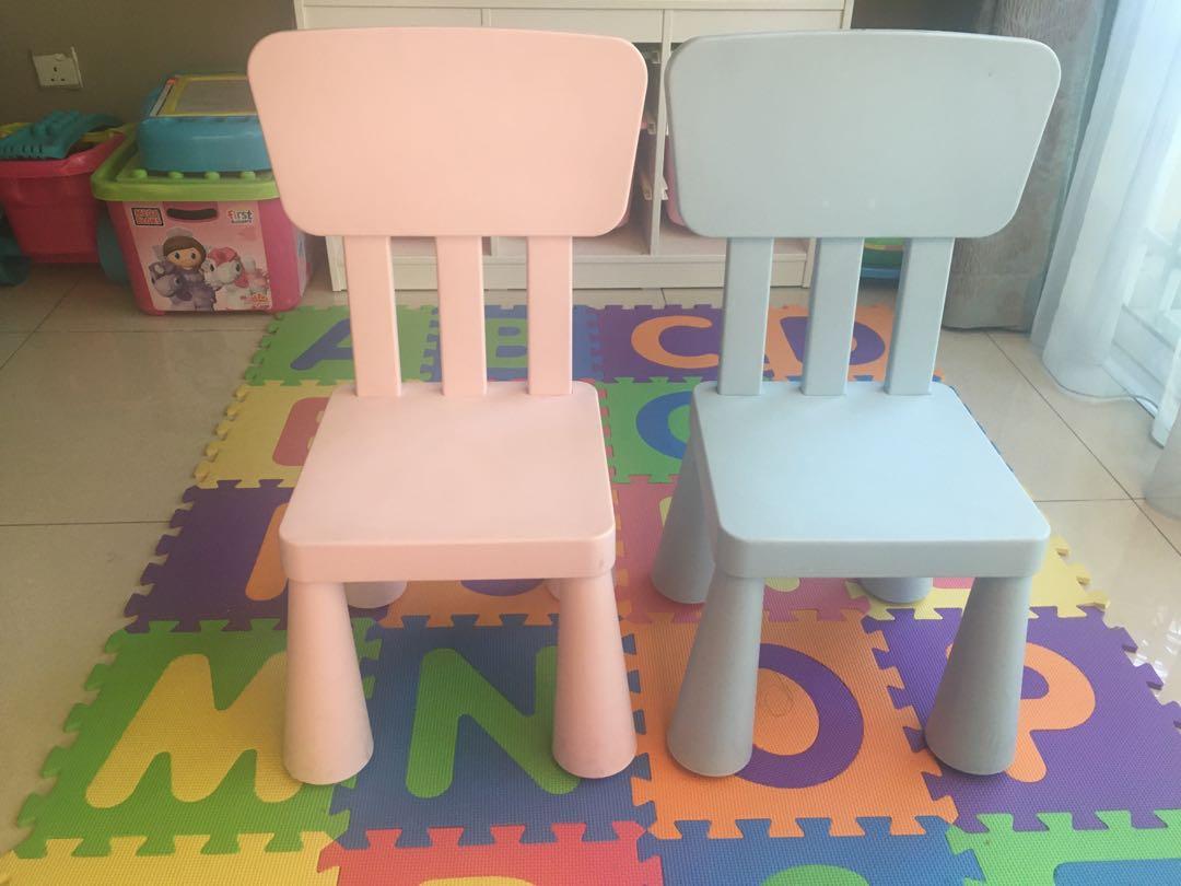 Mammut Ikea Children S Chair Home Furniture Furniture On Carousell