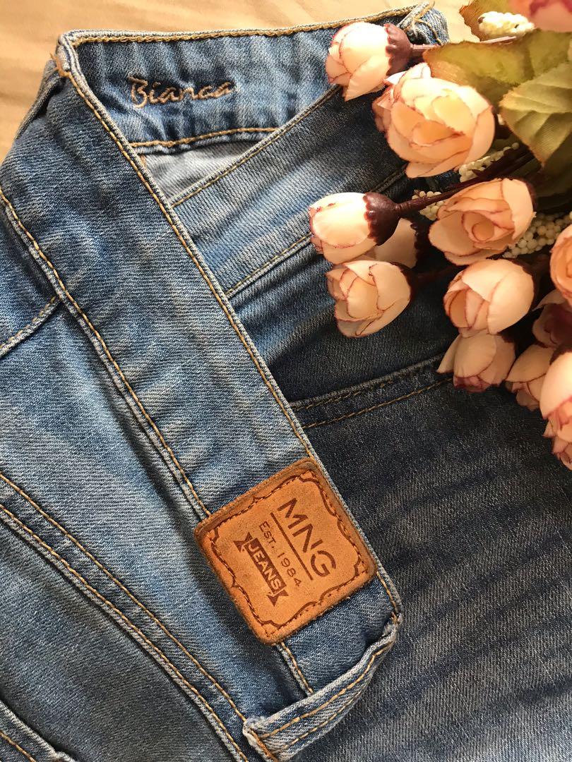 SALE Mango Bianca Jeans Women s Fashion Bottoms Jeans on Carousell