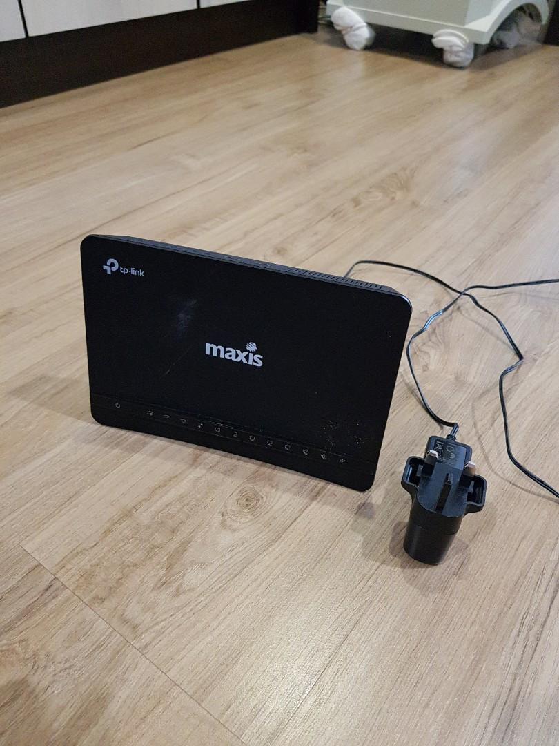 Maxis Fibre Original Router Model Tp Link Archer C5v Electronics Computer Parts Accessories On Carousell