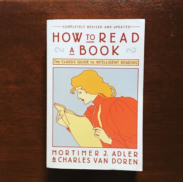Mortimer Adler How to Read a Book, Hobbies & Toys, Books & Magazines ...