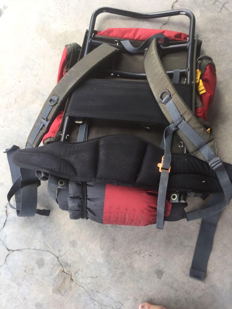 mountainsmith external frame backpack